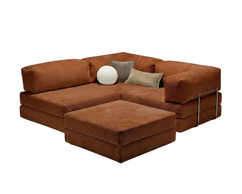 Jenor 4-sits Hörnbäddsoffa - Products - Möbler - Soffa - Bäddsoffa - Hörnbäddsoffa