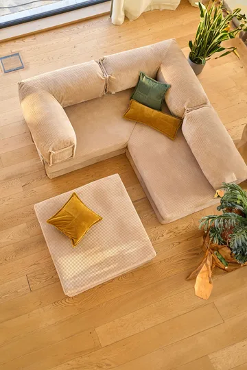 Jenor 4-sits Hörnbäddsoffa - Products - Möbler - Soffa - Bäddsoffa - Hörnbäddsoffa