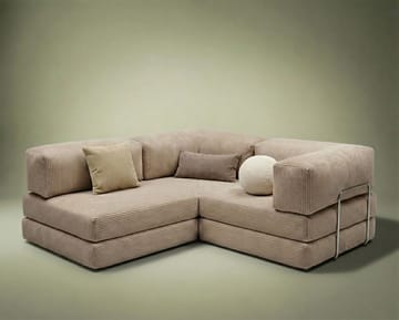Jenor 4-sits Hörnbäddsoffa - Products - Möbler - Soffa - Bäddsoffa - Hörnbäddsoffa