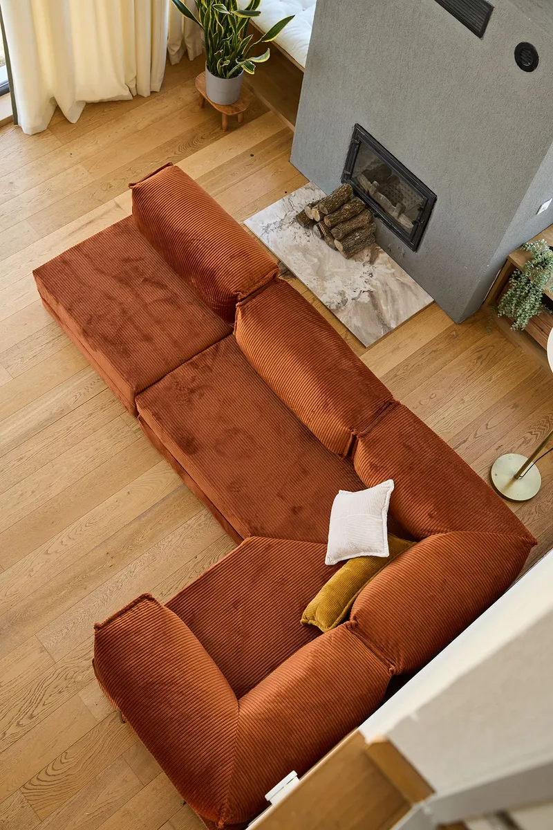 Jenor 4-sits Hörnbäddsoffa - Products - Möbler - Soffa - Bäddsoffa - Hörnbäddsoffa