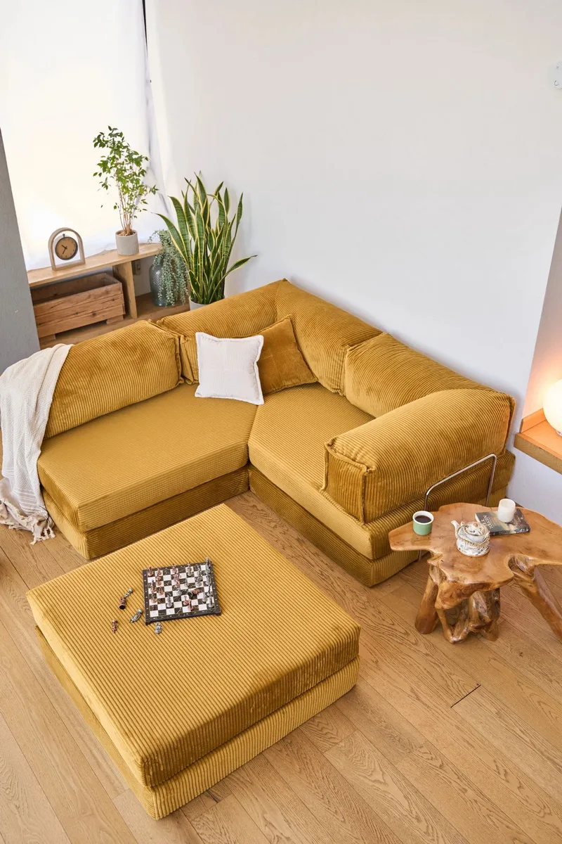 Jenor 4-sits Hörnbäddsoffa - Products - Möbler - Soffa - Bäddsoffa - Hörnbäddsoffa