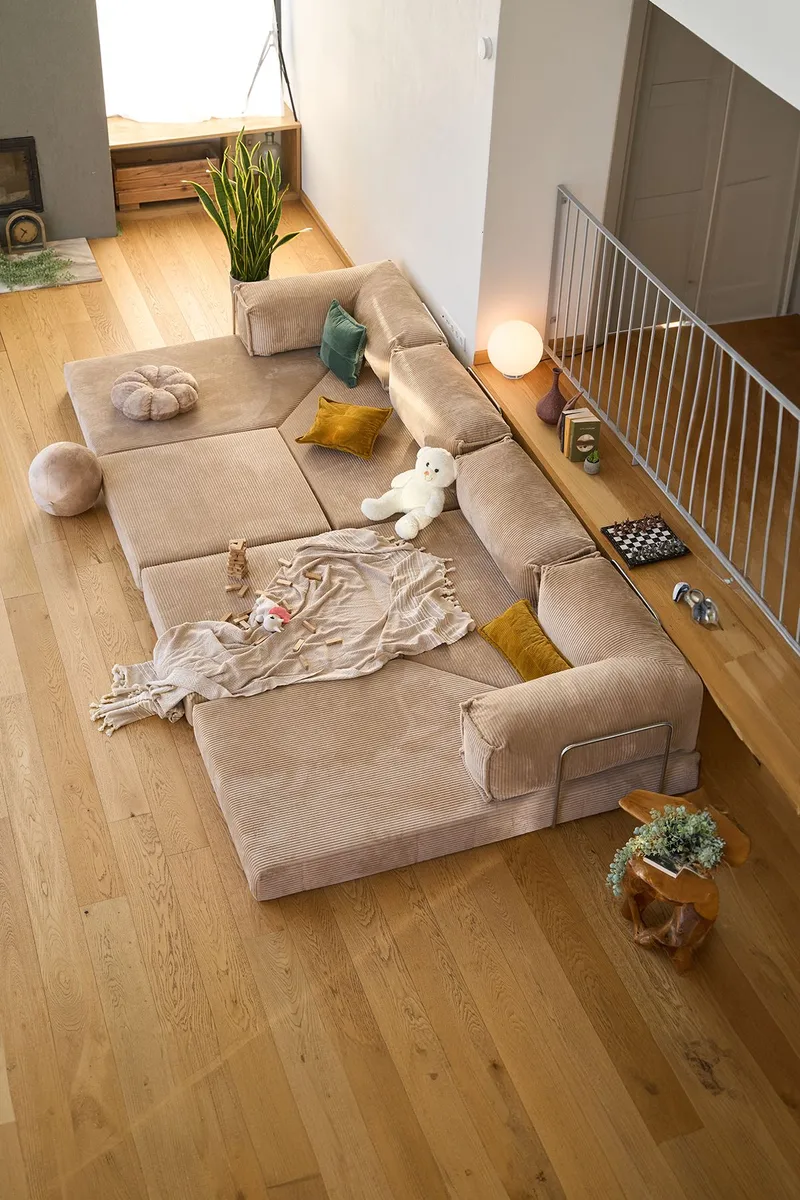 Jenor 4-sits Hörnbäddsoffa - Products - Möbler - Soffa - Bäddsoffa - Hörnbäddsoffa