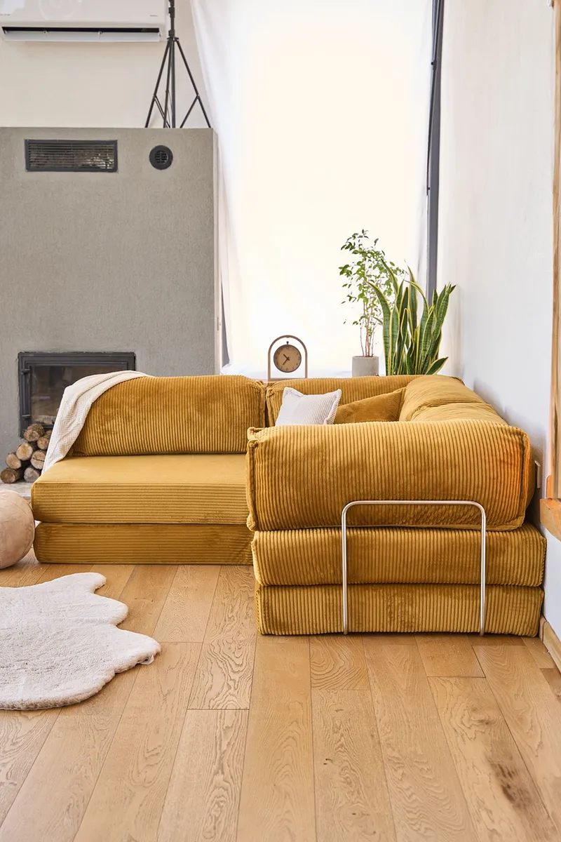 Jenor 4-sits Hörnbäddsoffa - Products - Möbler - Soffa - Bäddsoffa - Hörnbäddsoffa