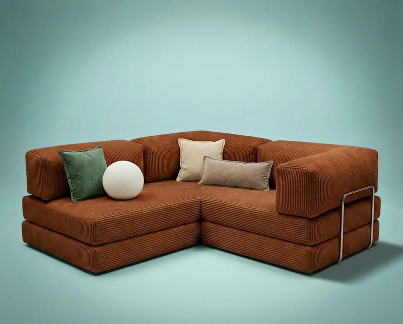 Jenor 4-sits Hörnbäddsoffa - Products - Möbler - Soffa - Bäddsoffa - Hörnbäddsoffa
