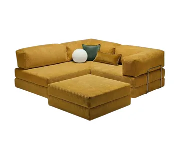 Jenor 4-sits Hörnbäddsoffa - Products - Möbler - Soffa - Bäddsoffa - Hörnbäddsoffa