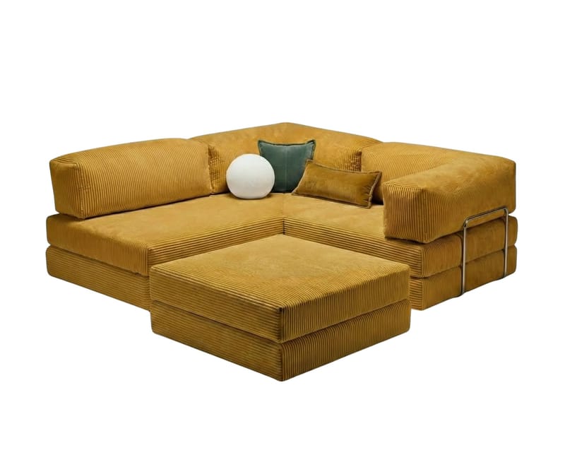 Jenor 4-sits Hörnbäddsoffa - Products - Möbler - Soffa - Bäddsoffa - Hörnbäddsoffa