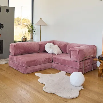 Jenor 4-sits Hörnbäddsoffa - Products - Möbler - Soffa - Bäddsoffa - Hörnbäddsoffa