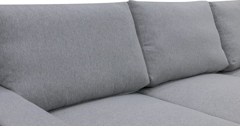 Hörnsoffa med bäddfunktion och förvaring - Grå - Products - Möbler - Soffa - Bäddsoffa - Hörnbäddsoffa
