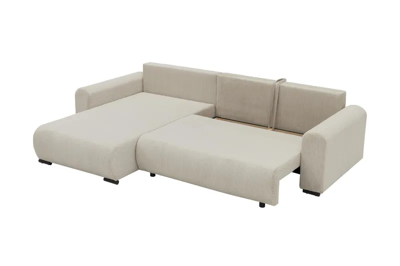 Handda Bäddsoffa m. Divan 3-sits - Beige - Products - Möbler - Soffa - Bäddsoffa - Bäddsoffa divan