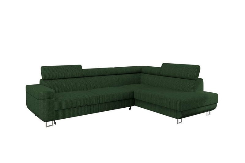 Kintore 3-sits Hörnbäddsoffa Dark green