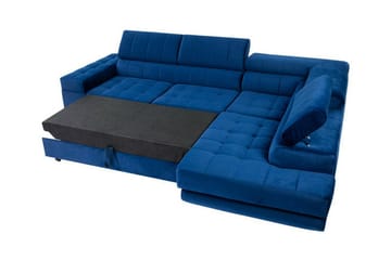 Kintore 3-sits Hörnbäddsoffa Dark red - Products - Möbler - Soffa - Bäddsoffa - Hörnbäddsoffa