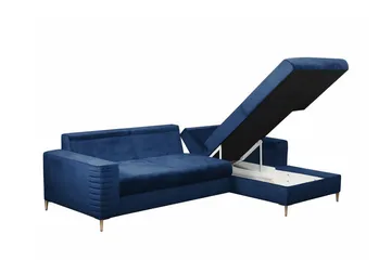 Kintore 3-sits Hörnbäddsoffa Orange - Products - Möbler - Soffa - Bäddsoffa - Hörnbäddsoffa