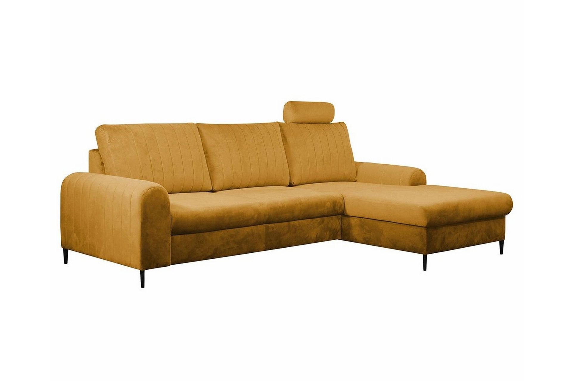 Kintore 3-sits Hörnbäddsoffa Yellow