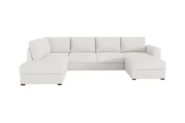 Kintore 4-sits Hörnbäddsoffa White - Products - Möbler - Soffa - Bäddsoffa - Hörnbäddsoffa