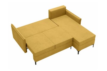 Knocklong 3-sits Hörnbäddsoffa - Gul - Products - Möbler - Soffa - Bäddsoffa - Bäddsoffa divan
