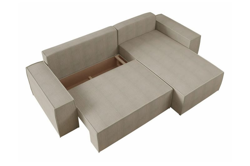 Knocklong 3-sits Hörnbäddsoffa - Gul - Products - Möbler - Soffa - Bäddsoffa - Hörnbäddsoffa