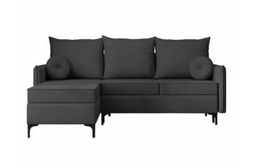 Knocklong 3-sits Hörnbäddsoffa - Mörkgrå - Products - Möbler - Soffa - Bäddsoffa - Hörnbäddsoffa