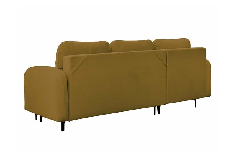 Knocklong 3-sits Hörnbäddsoffa Yellow/Green - Products - Möbler - Soffa - Bäddsoffa - Hörnbäddsoffa