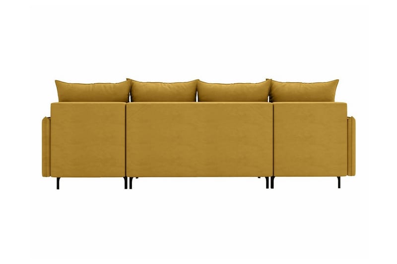 Knocklong 4-sits Hörnbäddsoffa - Grön - Products - Möbler - Soffa - Bäddsoffa - Hörnbäddsoffa