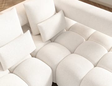 Levvi 3-sits Bubblig Bäddsoffa med Divan Höger - Jaffray 01 - Products - Möbler - Soffa - Bäddsoffa - Hörnbäddsoffa