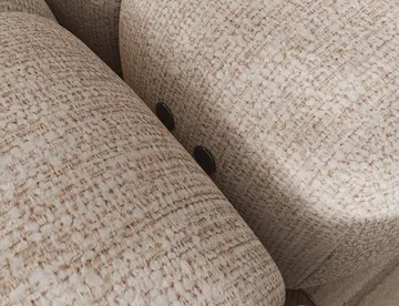 Levvi 3-sits Bubblig Bäddsoffa med Divan Vänster - Bazalt 18 - Products - Möbler - Soffa - Bäddsoffa - Hörnbäddsoffa