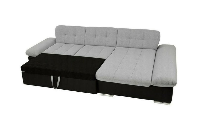 Lomux 3-sits Hörnbäddsoffa Dark green - Products - Möbler - Soffa - Bäddsoffa - Bäddsoffa divan