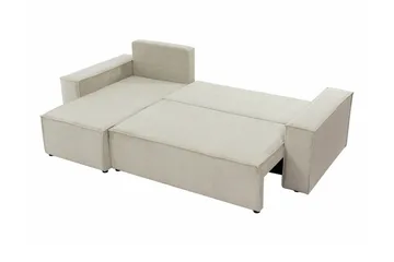 Magston 3-sits Hörnbäddsoffa - Rosa - Products - Möbler - Soffa - Bäddsoffa - Hörnbäddsoffa