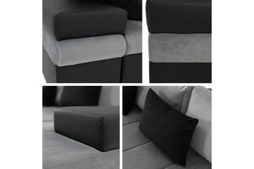 Naoma Bäddsoffa m. Divan 3-sits - Grön - Products - Möbler - Soffa - Bäddsoffa - Bäddsoffa divan