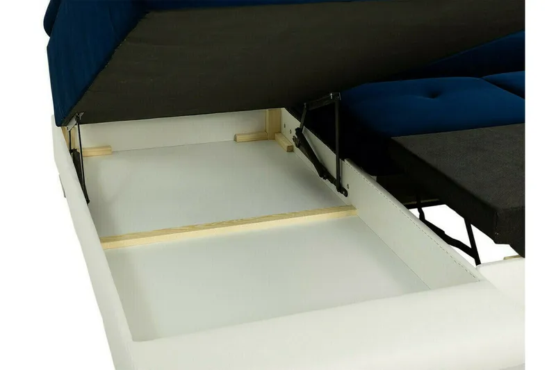 Reginia 3-sits Hörnbäddsoffa White - Products - Möbler - Soffa - Bäddsoffa - Hörnbäddsoffa