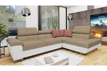 Reginia Bäddsoffa m. Schäslong L-formad - Products - Möbler - Soffa - Bäddsoffa - Bäddsoffa längsbäddad