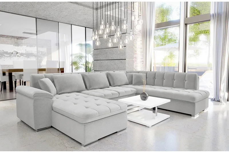 Sakri 5-sits Hörnbäddsoffa - Products - Möbler - Soffa - Bäddsoffa - Hörnbäddsoffa