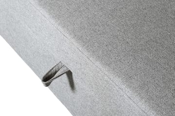 Soffa med förvaring grå 214 cm bred - Grå - Products - Möbler - Soffa - Bäddsoffa - Bäddsoffa divan