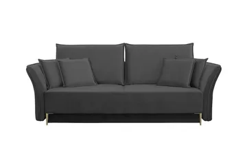Staffin 3-sits Bäddsoffa Dark grey - Products - Möbler - Soffa - Bäddsoffa - 3 sits bäddsoffa