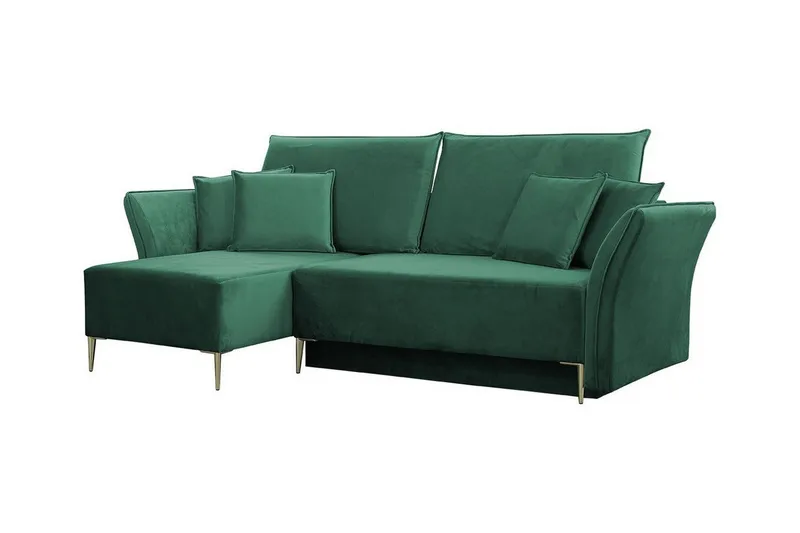 Staffin 3-sits Hörnbäddsoffa Dark green