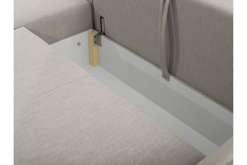 Staffin 3-sits Hörnbäddsoffa Ljusgrå - Products - Möbler - Soffa - Bäddsoffa - Hörnbäddsoffa