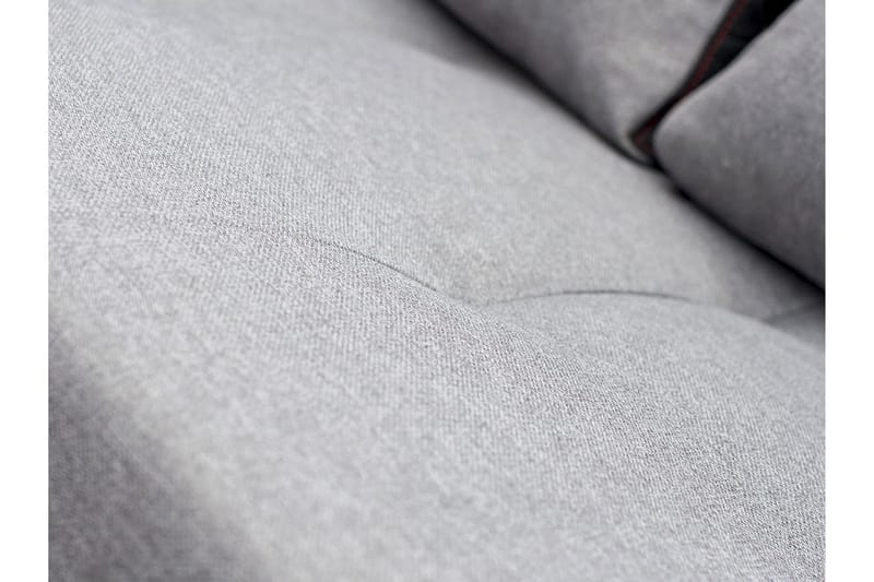 Sydney Divanbäddsoffa 238x140x88 cm LED-belysning - Grå - Products - Möbler - Soffa - Bäddsoffa - Bäddsoffa divan