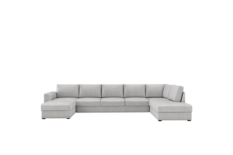 Taberk Bäddsoffa med Divan och Schäslong 5-sits - Grå - Products - Möbler - Soffa - Bäddsoffa - Bäddsoffa divan