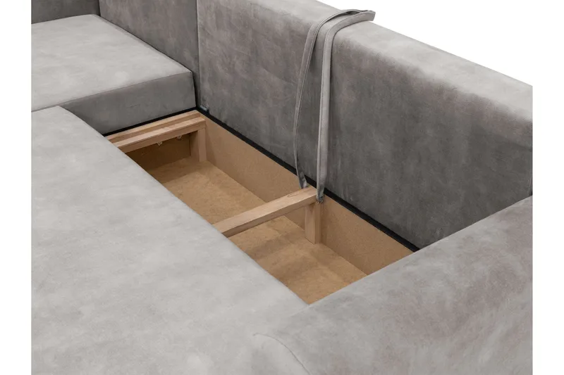 Tacon Bäddsoffa m. Divan 3-sits - Grön - Products - Möbler - Soffa - Bäddsoffa - Bäddsoffa divan