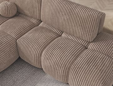 Vittario 3-sits Bubblig Bäddsoffa med Divan och förvaring Vänster - Modullo 20 - Products - Möbler - Soffa - Bäddsoffa - Hörnbäddsoffa