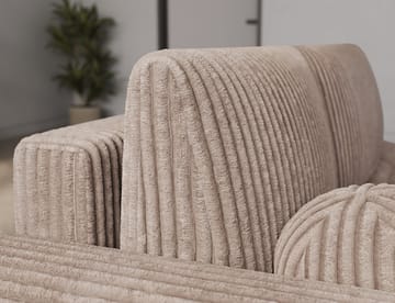 Vittario 3-sits Bubblig Bäddsoffa med Divan och förvaring Vänster - Modullo 20 - Products - Möbler - Soffa - Bäddsoffa - Hörnbäddsoffa