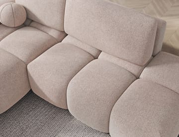 Vittario 3-sits Bubblig Bäddsoffa med Divan och förvaring Vänster - Xillar 20 - Products - Möbler - Soffa - Bäddsoffa - Hörnbäddsoffa