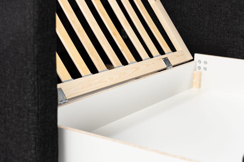 Willhelm Liten Bäddsoffa 2-sits Framåtbäddad - Mörkgrå - Products - Möbler - Soffa - Bäddsoffa - 2 sits bäddsoffa