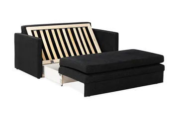 Willhelm Liten Bäddsoffa 2-sits Framåtbäddad - Mörkgrå - Products - Möbler - Soffa - Bäddsoffa - 2 sits bäddsoffa