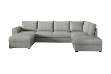 Wilma 5-sits Bäddsoffa - Grå - Products - Möbler - Soffa - Bäddsoffa - Bäddsoffa divan