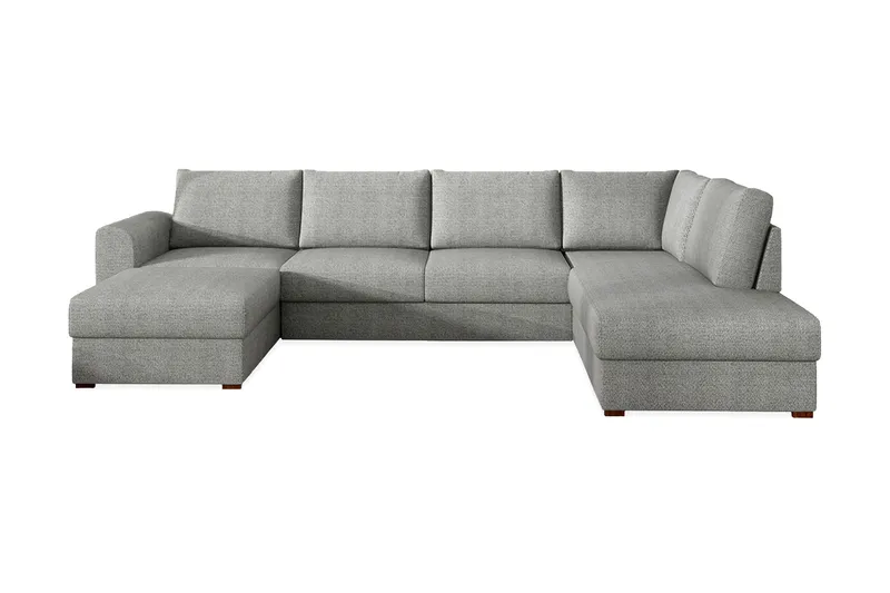 Wilma 5-sits Bäddsoffa - Grå - Products - Möbler - Soffa - Bäddsoffa - Bäddsoffa divan