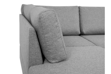 Wilma Stor 6-sits U-formad Bäddsoffa med Förvaring - Svart - Products - Möbler - Soffa - Bäddsoffa - Bäddsoffa divan