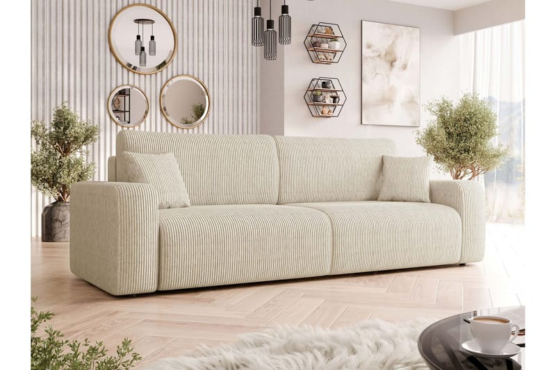 Barile Soffa 3-sits - Beige - Products - Möbler - Soffa - 3 sits soffa