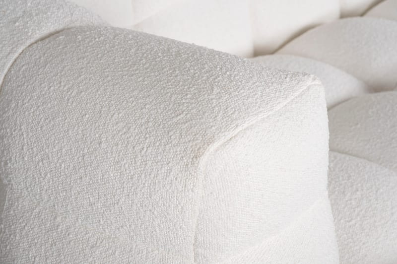 Billy divansoffa offwhite - Bubblig design - 322 cm - Cream - Products - Möbler - Soffa - Divansoffa & schäslongsoffa