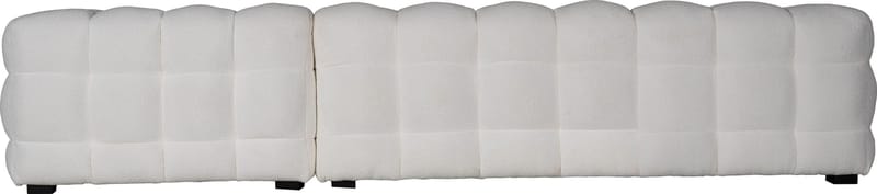 Billy divansoffa offwhite - Bubblig design - 322 cm - Cream - Products - Möbler - Soffa - Divansoffa & schäslongsoffa