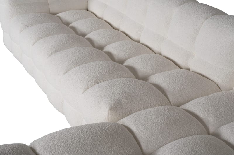 Billy divansoffa offwhite - Bubblig design - 322 cm - Cream - Products - Möbler - Soffa - Divansoffa & schäslongsoffa